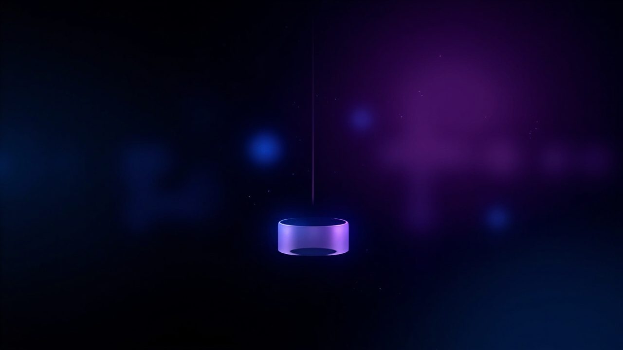 Тёмный интерфейс AI-чата с подсвеченными сообщениями и узлами нейросети